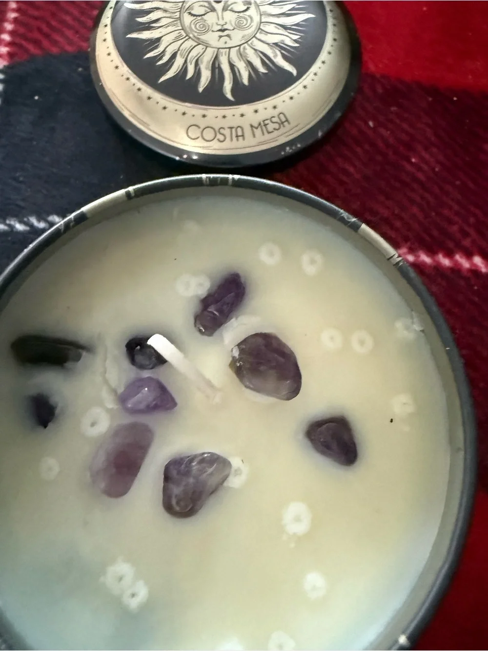Willow Collective Midnight Ember Candle Soy Candle Costa Mesa Amethyst
